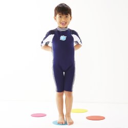 Гидрокостюм-комби Outlet Синий-морской UV Sun &amp; Sea Wetsuit