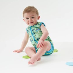Гидрокостюм-обертыш Зеленый геккон Baby Wrap™