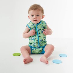 Гидрокостюм-обертыш Зеленый геккон Baby Wrap™