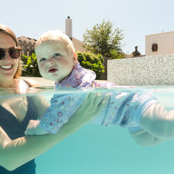 Солнцезащитный комбинезон-подгузник Сиреневая весна Happy Nappy™ Sunsuit