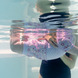 Солнцезащитный комбинезон-подгузник Сиреневая весна Happy Nappy™ Sunsuit