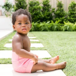  Подгузник для плавания Розовый горошек New Happy Nappy™