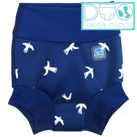 Подгузник для плавания Белые птицы Happy Nappy DUO™