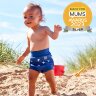 Подгузник для плавания Белые птицы Happy Nappy DUO™