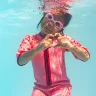 Очки Infant Guppy Goggles Strawberry Pink 2-6 лет