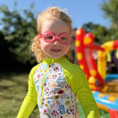 Очки Infant Guppy Goggles Strawberry Pink 2-6 лет