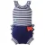 Купальник-подгузник для плавания Красный-морской Happy Nappy™ Costume